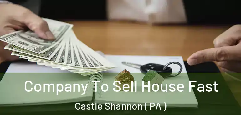  Company To Sell House Fast Castle Shannon ( PA )