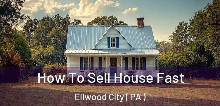  How To Sell House Fast Ellwood City ( PA )