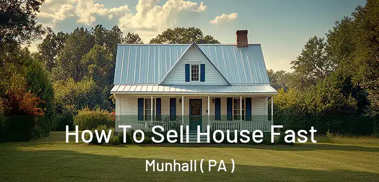  How To Sell House Fast Munhall ( PA )