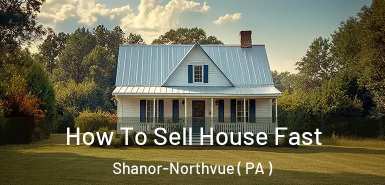  How To Sell House Fast Shanor-Northvue ( PA )