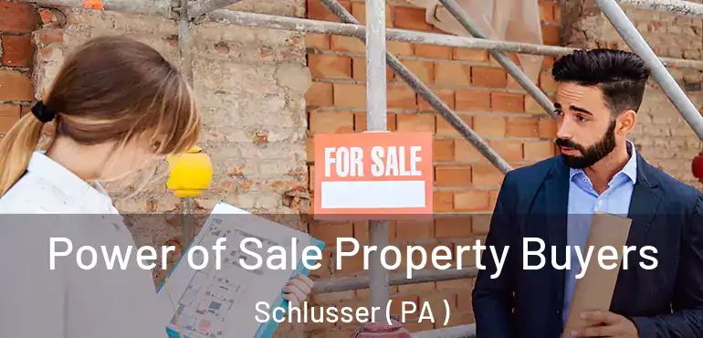  Power of Sale Property Buyers Schlusser ( PA )