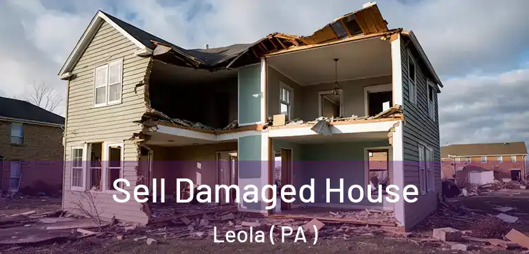  Sell Damaged House Leola ( PA )