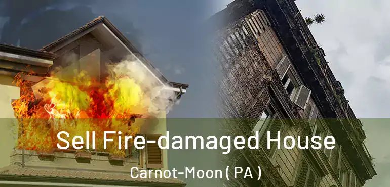  Sell Fire-damaged House Carnot-Moon ( PA )