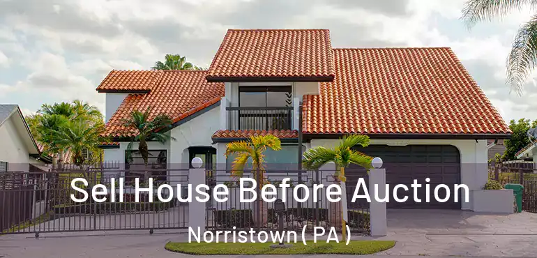  Sell House Before Auction Norristown ( PA )