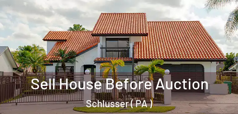  Sell House Before Auction Schlusser ( PA )