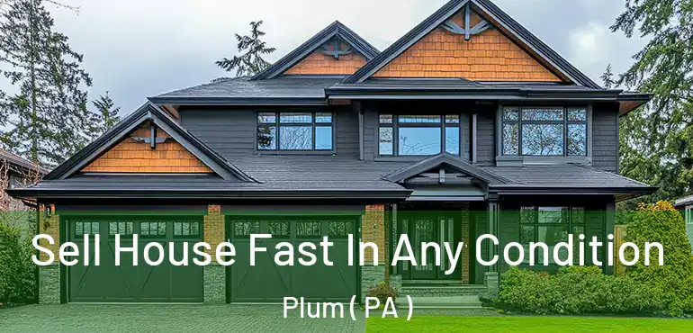  Sell House Fast In Any Condition Plum ( PA )