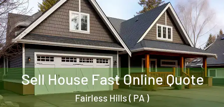  Sell House Fast Online Quote Fairless Hills ( PA )