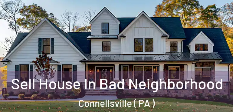  Sell House In Bad Neighborhood Connellsville ( PA )