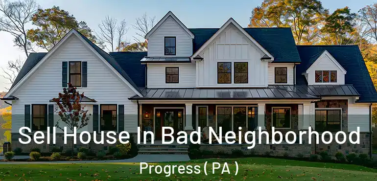  Sell House In Bad Neighborhood Progress ( PA )