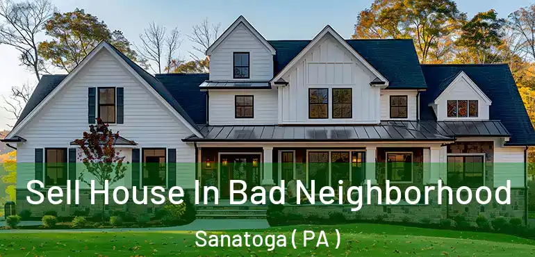  Sell House In Bad Neighborhood Sanatoga ( PA )
