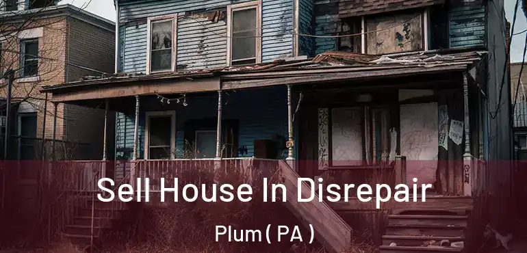  Sell House In Disrepair Plum ( PA )