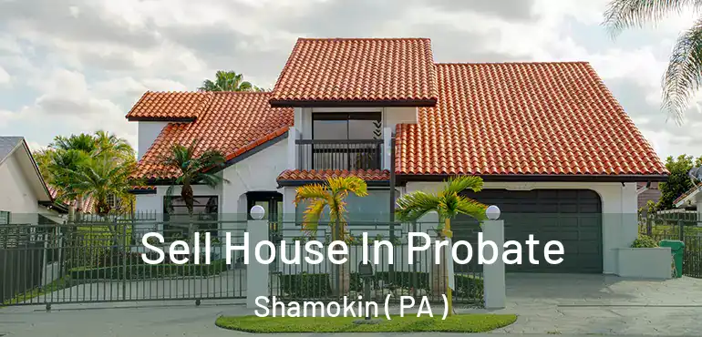  Sell House In Probate Shamokin ( PA )