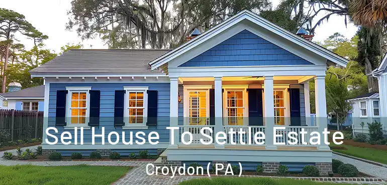  Sell House To Settle Estate Croydon ( PA )