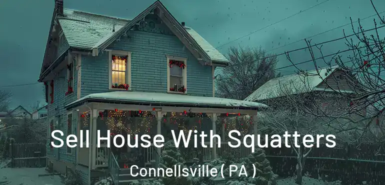  Sell House With Squatters Connellsville ( PA )