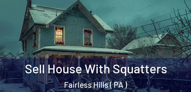  Sell House With Squatters Fairless Hills ( PA )