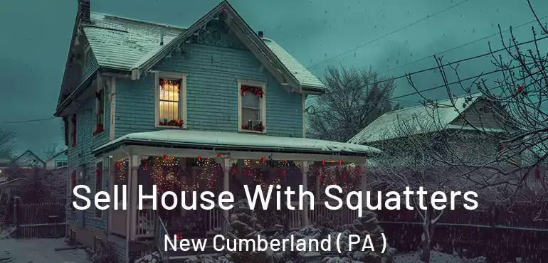  Sell House With Squatters New Cumberland ( PA )