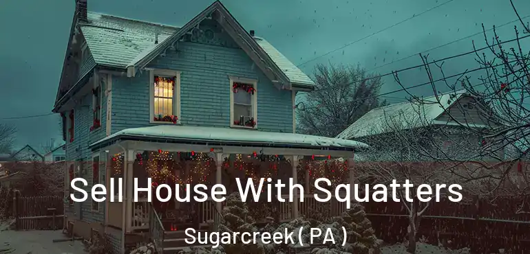  Sell House With Squatters Sugarcreek ( PA )