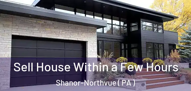  Sell House Within a Few Hours Shanor-Northvue ( PA )