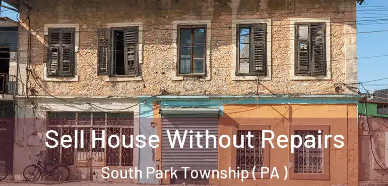  Sell House Without Repairs South Park Township ( PA )