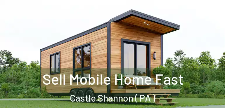  Sell Mobile Home Fast Castle Shannon ( PA )