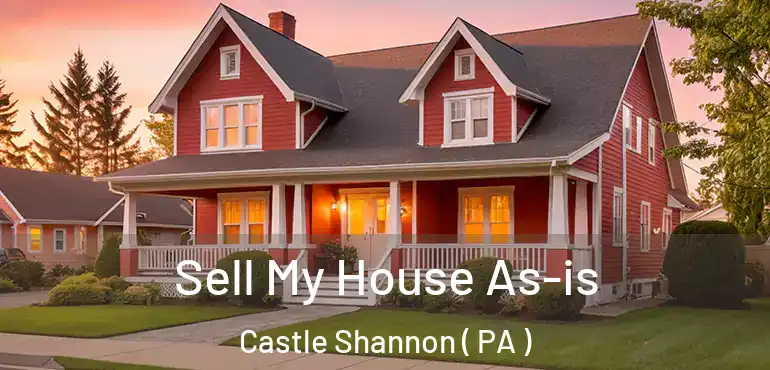  Sell My House As-is Castle Shannon ( PA )