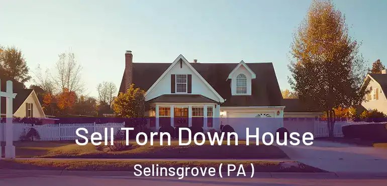  Sell Torn Down House Selinsgrove ( PA )