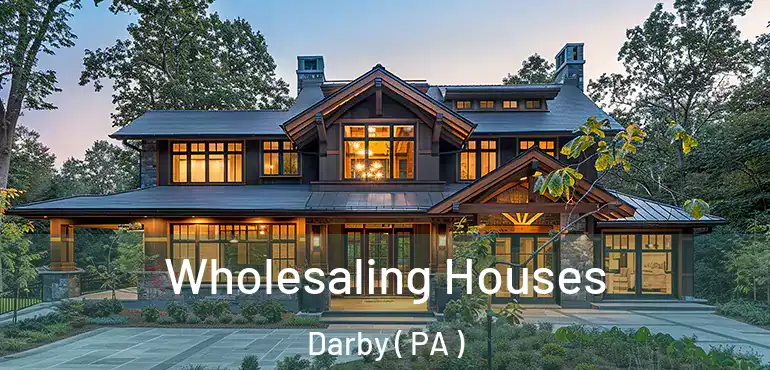  Wholesaling Houses Darby ( PA )