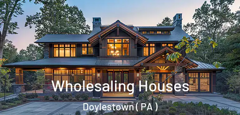  Wholesaling Houses Doylestown ( PA )