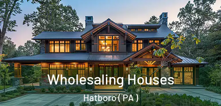  Wholesaling Houses Hatboro ( PA )