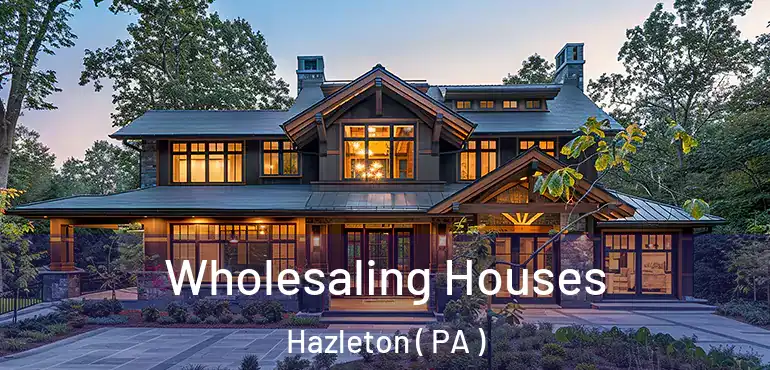  Wholesaling Houses Hazleton ( PA )
