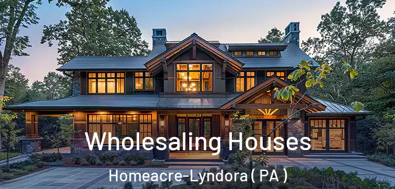  Wholesaling Houses Homeacre-Lyndora ( PA )