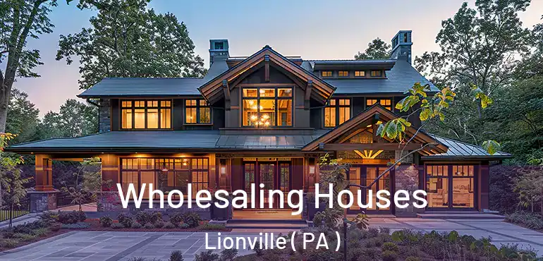  Wholesaling Houses Lionville ( PA )
