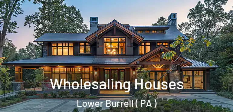  Wholesaling Houses Lower Burrell ( PA )