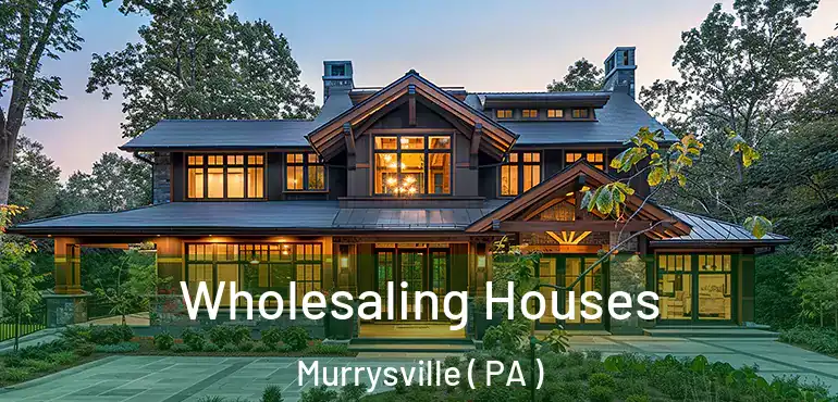  Wholesaling Houses Murrysville ( PA )