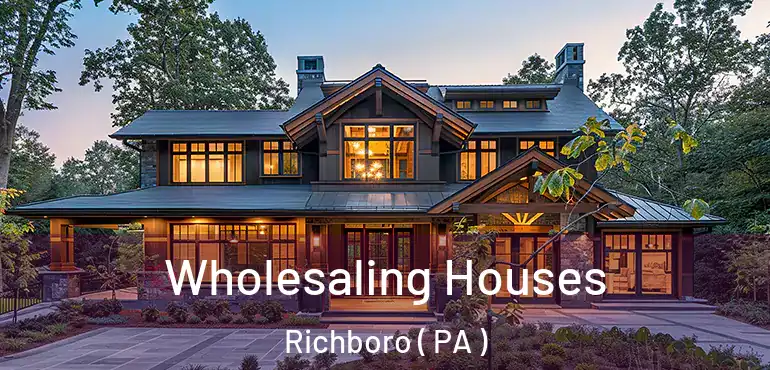  Wholesaling Houses Richboro ( PA )
