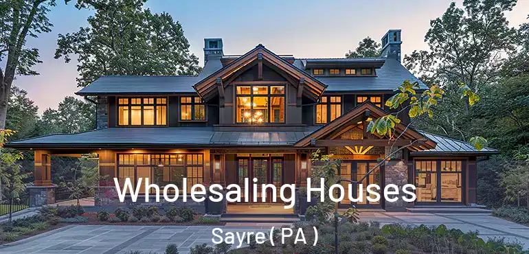  Wholesaling Houses Sayre ( PA )