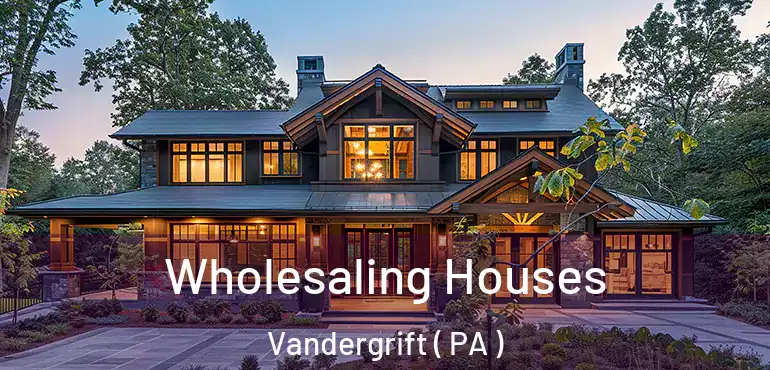  Wholesaling Houses Vandergrift ( PA )